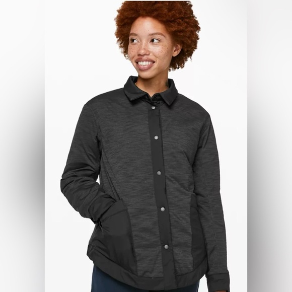 Lululemon Switch Please Shacket Black Jacket - Picture 3 of 10